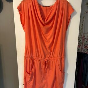 The North Face Orange and Gray dress